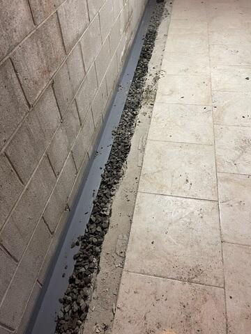 During WaterGuard Install