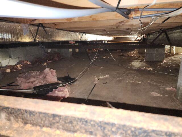 Wet Crawl Space