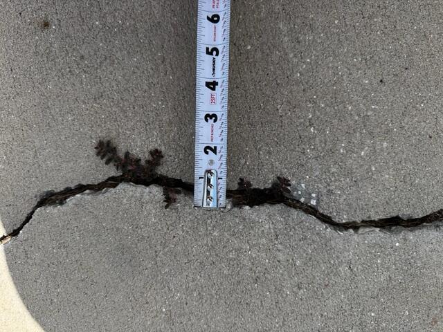 Concrete Driveway Trip Hazards