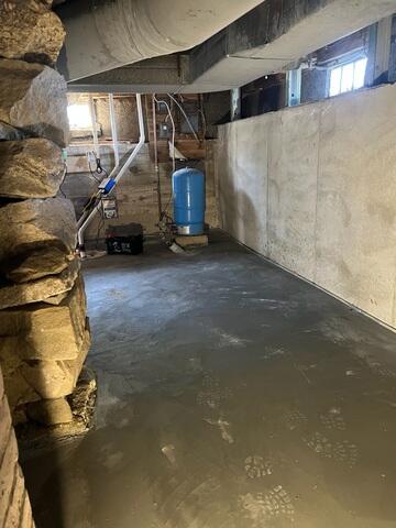 New Slab Floor, WaterGuard, StableLock Wall