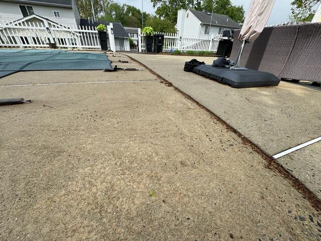 Uneven Concrete Slabs