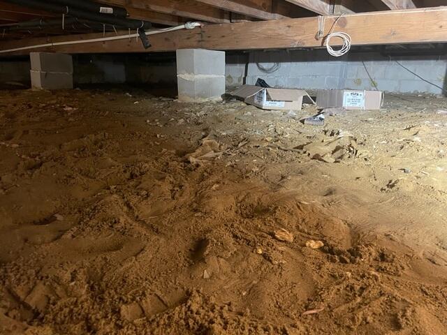 Dirt Crawl Space