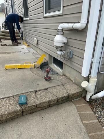 During PolyLevel Install