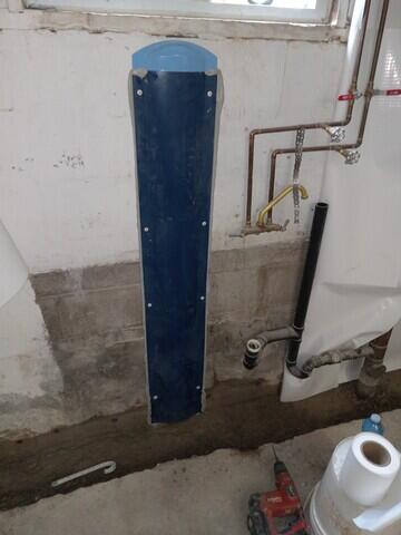 We duct drain
