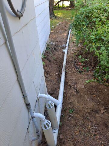 Discharge Line Installation