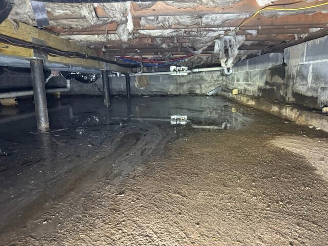 Wet Crawl Space