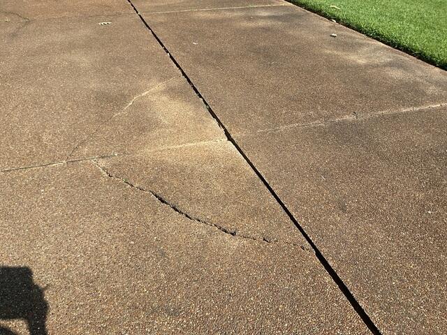 Driveway Sinking