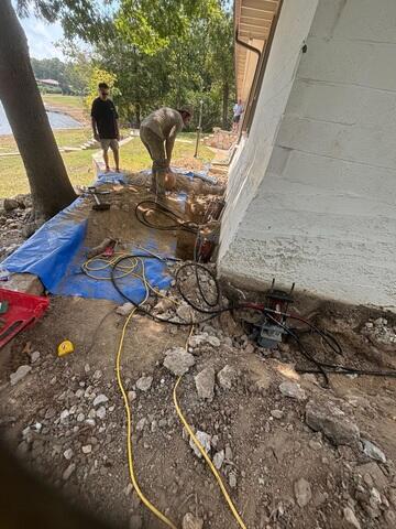 Pressurizing the Piers