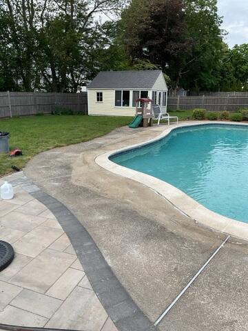 Concrete Repair Cleanup