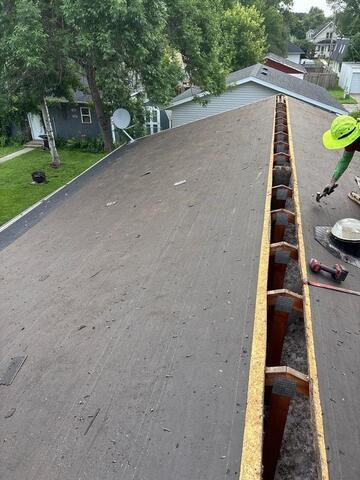 Removed the previous shingles