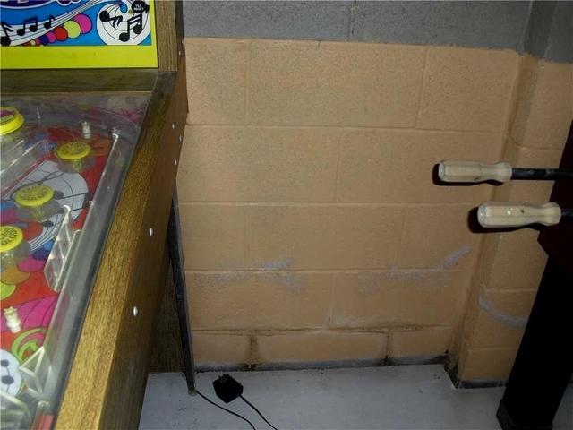 Peeling Paint on Basement Walls