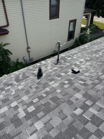 Installing around the vents