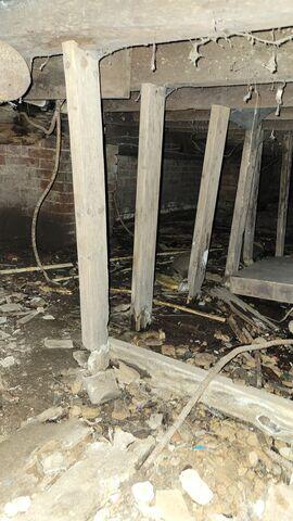 Weakened Support Beams