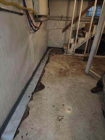 Waterproofing System Installation
