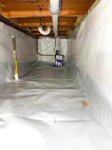 After Crawl Space Encapsulation