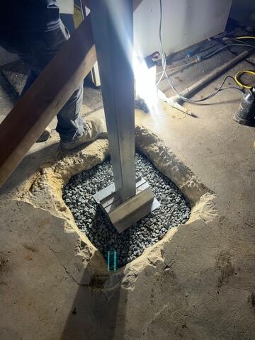 During SmartJack Install