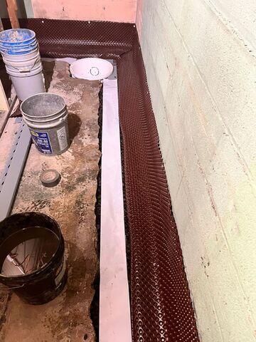 During SuperSump Install
