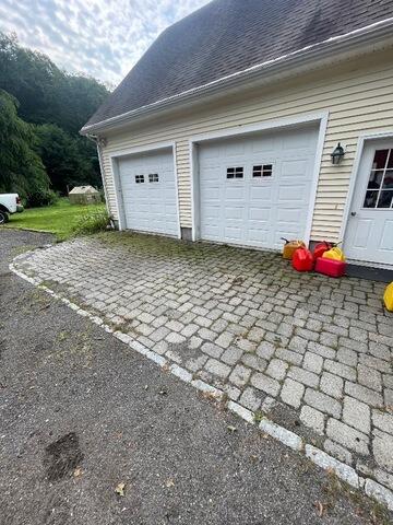 Pavers before cleaning