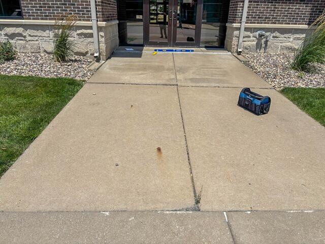 Before Bettendorf Concrete Repair