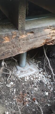 A SmartJack© Supporting The Home's Foundation