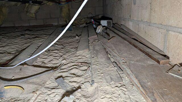 Wet Crawl Space