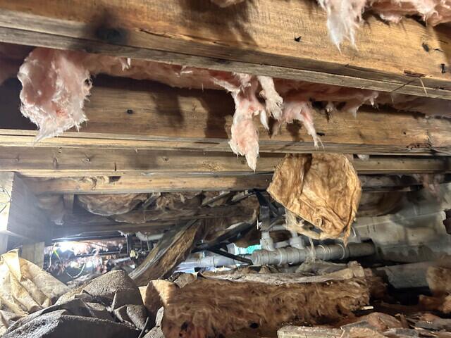 Hanging Insulation