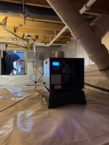 Crawl Space Waterproofing in Winchester, KY