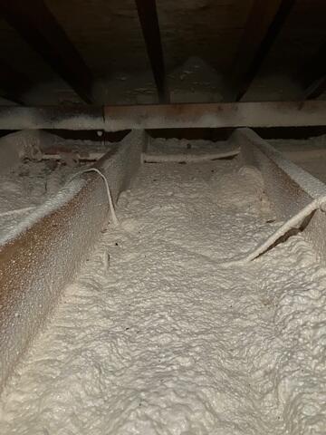 Spray Foam Applied