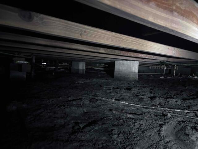 Settling Floor Joists