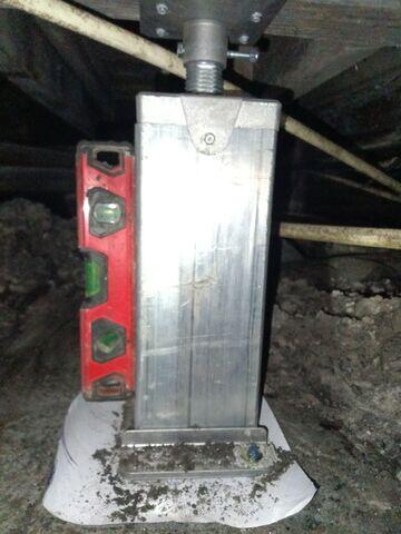 Permanent Crawl Space Stabilization Solution