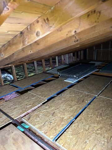 Lack of Insulation Before