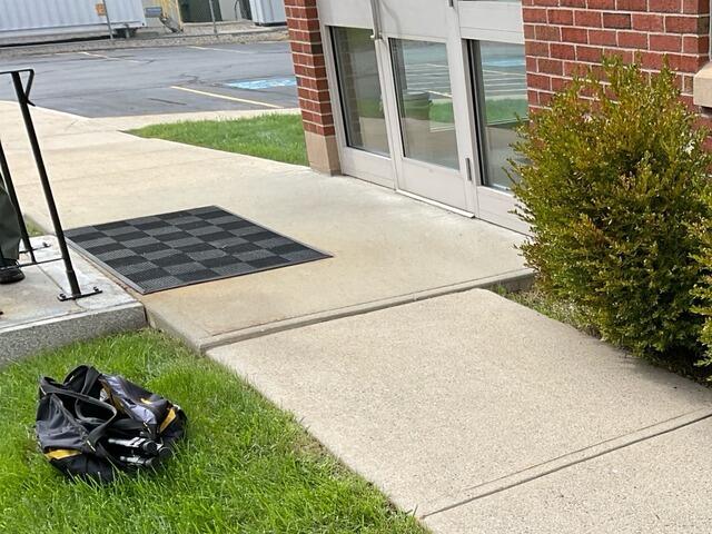 Uneven Concrete Slabs