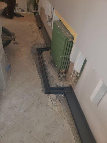 During WaterGuard Install