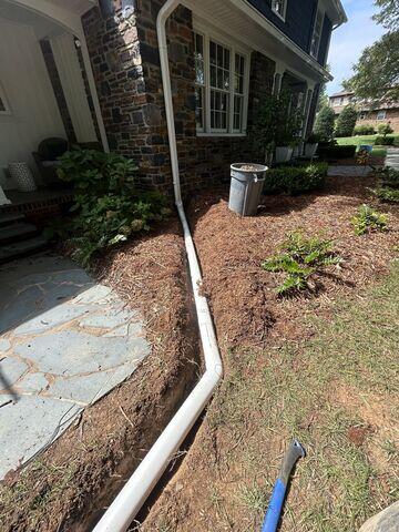 Downspout Extension for Foundation Protection - Burlington, NC