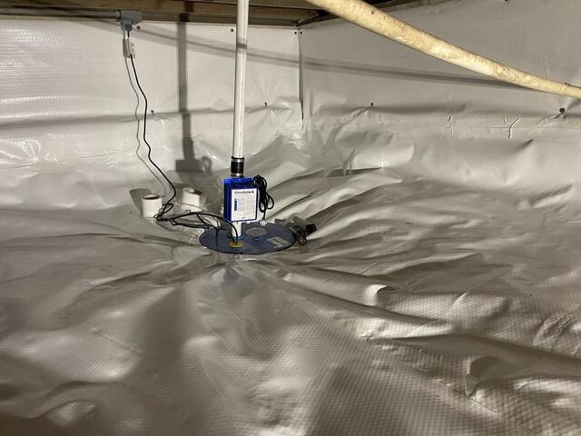 Crawl Space Sump Pump System