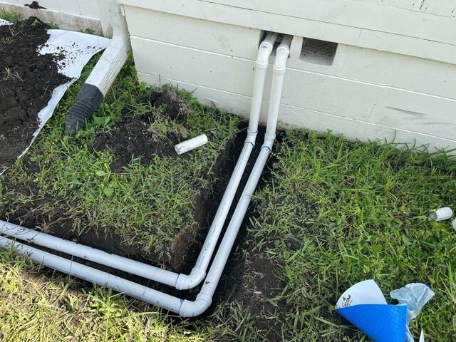 Installing Exterior Drainage System