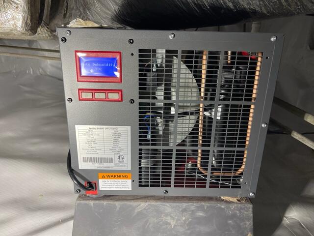 Crawl Space Dehumidifer