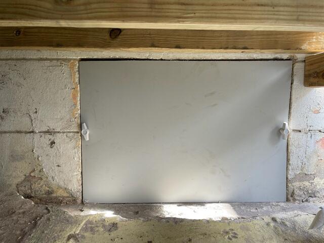 EverLast Crawl Space Door