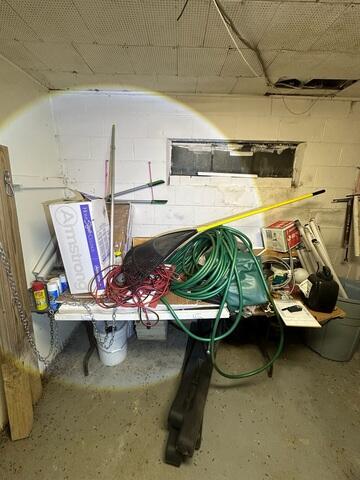Signs of Water Intrusion in Fellowship Hall Basement - Raleigh, NC