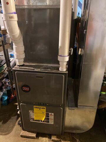 Old gas furnace