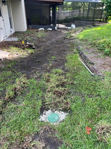 Exterior Drainage System Installation Complete