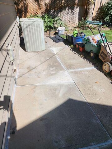 Sealed and Leveled Concrete Walkway in Salt Lake City