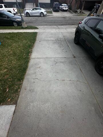 Restored Driveway After PolyLevel® and NexusPro® Application