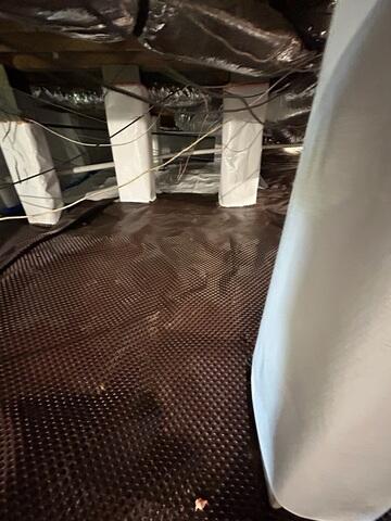 Piers Wrapped with CleanSpace