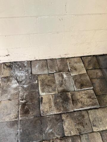 Preparing Patio Surface for Foundation Access - Jacksonville, FL