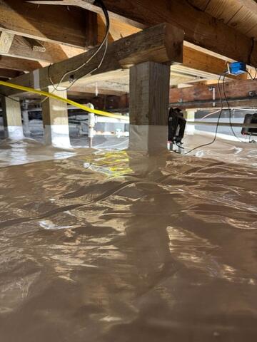 Encapsulated Crawl Space