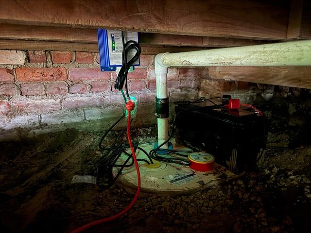 Sump Pump Installation for Crawl Space Water Management - Jacksonville, FL