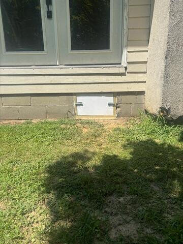 New Crawl Space Door