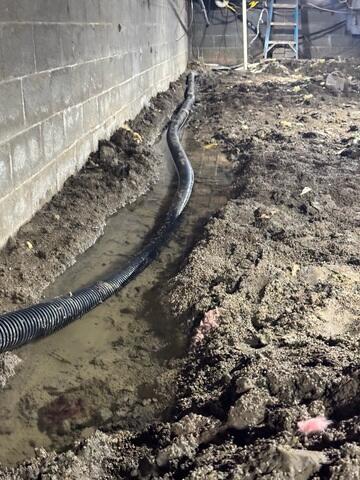 Wet Crawl Space