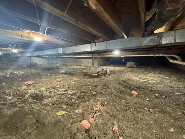 Dirt Crawl Space